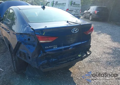 2018 Hyundai Elantra Se из США, поврежденный, VIN 5NPD74LFXJH382448